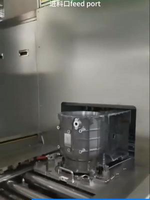 Maszyna do czyszczenia natryskowego CNC wysokiego ciśnienia z ultradźwiękami do obudów silników ze stopu aluminium