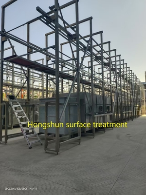 Space Saving Automated Passivation Equipment Energy Efficient Die Castings Passivation Line