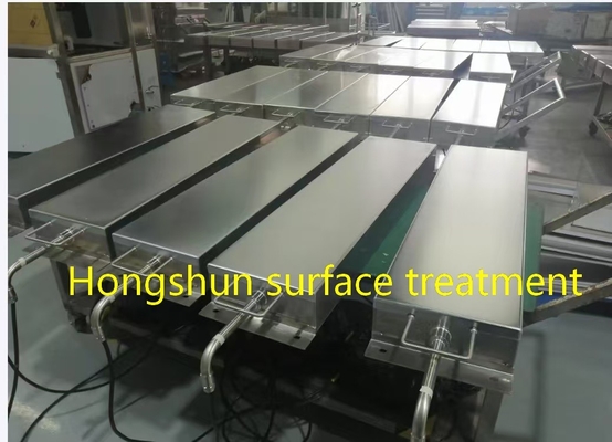 Fully Automatic Ultrasonic Cleaning Equipment 2880W 28KHZ For Metal Parts