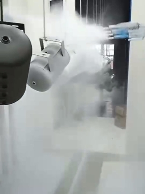 Agricultural Machinery Automated Powder Coating Line AC 220V Powder Coat Paint Line