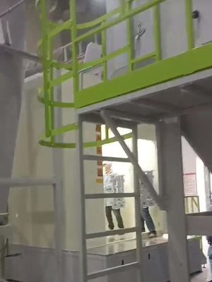 Harga bagus Panel Dekoratif Otomatis Powder Coating Line Tekstur Finish Peralatan Powder Coating Otomatis on line