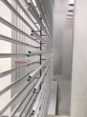 Aluminum Profiles Automatic Powder Coating Equipment with Two Dimensional Reciprocating Spraying