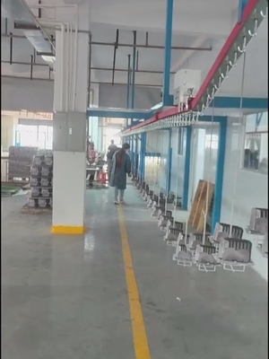 Compact Powder Coating Conveyor Systems With Microwave Curing For Small Batch Production