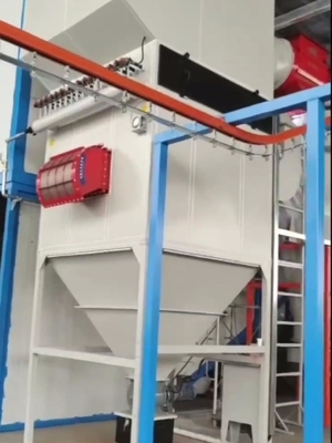 Heavy Duty Automated Powder Coating Equipment With Magnetic Conveyor For Automotive Industry