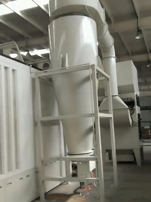 High Throughput Automated Powder Coating Systems With Turbo Charged Spraying For Construction Materials