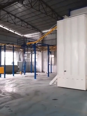 Energy - efficient Automatic Powder Coating Equipment with Infrared Curing Technology for Furniture