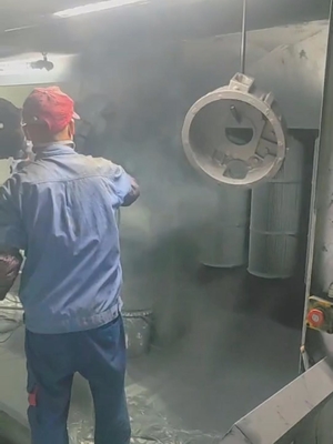 High Accuracy Automatic Powder Coating System With Plasma Pretreatment For Metal Products