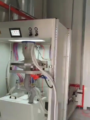 Industrial Electrostatic Powder Coating Line Low Noise High Efficiency For Metal Parts