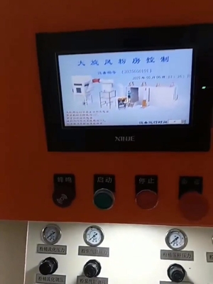 High Efficiency Automatic Powder Coating Plant With Cyclone Powder Recovery For Metal Furniture