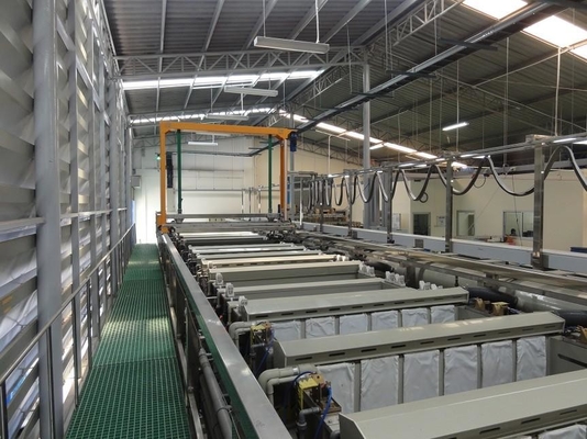 Hard Anodizing Production System for Military Applications