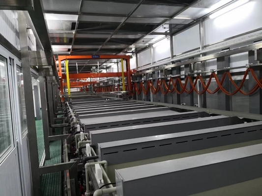 Aluminum Extrusion Profiles Anodizing Processing Equipment Energy Efficient