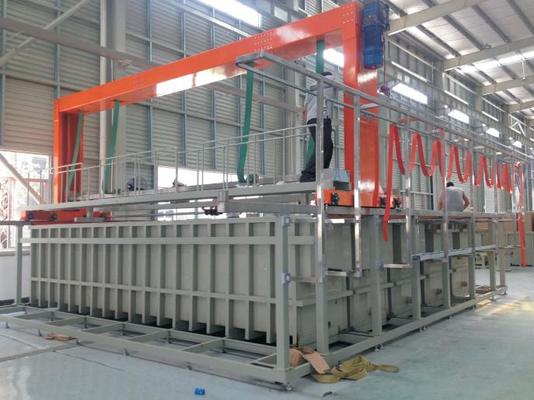 Prezzo buono Linea di produzione per anodizzazione solforica ad alta efficienza per profili di finestre in alluminio in linea