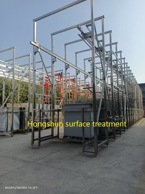 Aerospace Industry Citric Acid Passivation Equipment Safety Operation Customized