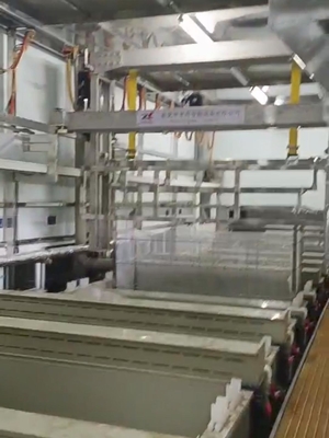 Automated Chemical Cleaning Line High Precision 50HZ For Solar Panel Frame