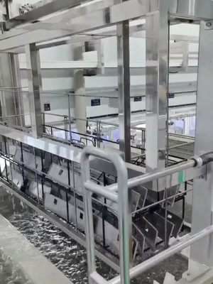 Safe Automated Passivation Systems 0.3Mpa Chemical Film Forming Automated Passivation Line