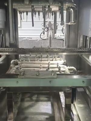 Harga bagus Aluminium Die Castings Spray Cleaning Machine Ultrasonic Cleaning Line Multi Nozzle Drying Untuk Bagian Otomotif on line