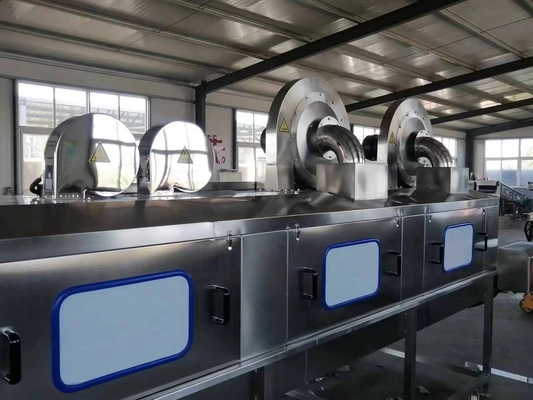 Tunnel Type Cleaning Equipment Equiped Pure Water Machine