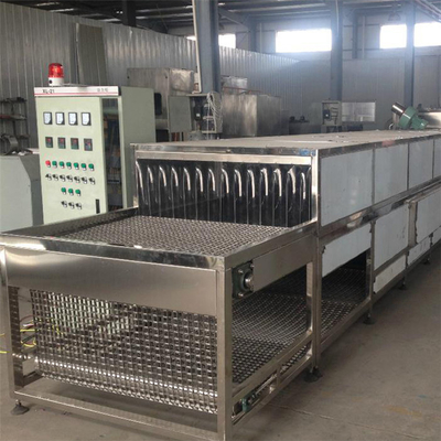 Steel Fasteners Automatic Ultrasonic Cleaner With Conveyor Belt Drying For Construction Hardware