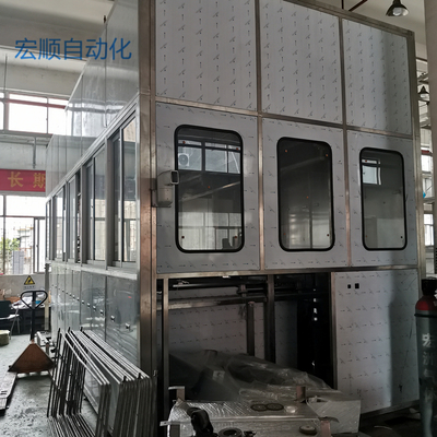 Industrial Spray Cleaning Equipment For Metal Stamping Parts With Batch Processing Drying Auto Industry