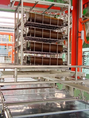 Metal Pipe Spray Cleaning Machine Ultrasonic Cleaning Line With Conveyor Drying Construction Industry