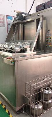 Net Belt Type Automatic Ultrasonic Cleaner For Removing Oil And Wax From Kettles
