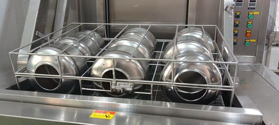 Bon prix Net Belt type nettoyeur à ultrasons automatique pour éliminer l'huile et la cire des bouilloires en ligne