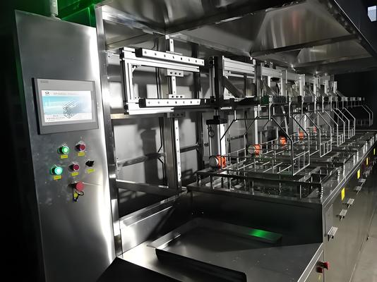 Prezzo buono 22 serbatoi macchina di pulizia ad ultrasuoni con funzione di manipolazione automatica a braccio singolo in linea