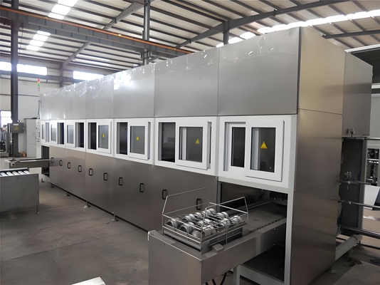 Hot Air Drying Automated Ultrasonic Cleaning System High Pressure For Pots
