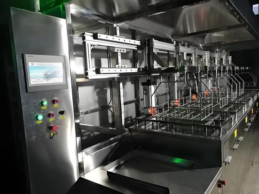 Bon prix Machine de nettoyage automatique à un bras comprenant pulvérisation, ultrasons et aspiration en ligne