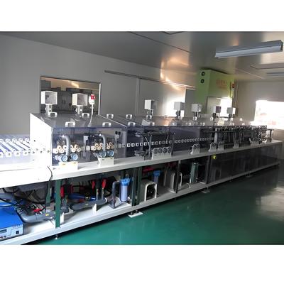 Giá tốt Máy làm sạch kính phẳng bằng bàn chải cuộn với truyền tự động để làm sạch bảng OLED trực tuyến