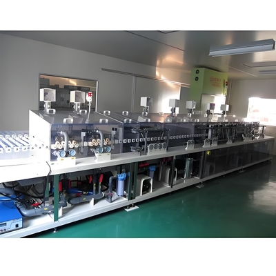 Roller Brush Flat Glass Cleaner With Auto Conveying For OLED Panel Cleaning