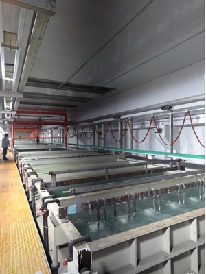 Aluminum Alloy Industrial Anodizing Equipment Golden Conductive For Automotive Components