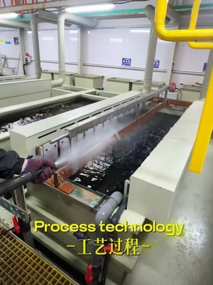 Die Casting Automated Anodizing Line Aluminum Bright Oxidation Surface Treatment Line