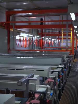 Harga bagus Aluminium Alloy Model Otomatis Anodizing Line 50HZ Micro Arc Anodizing Peralatan Pengolahan on line