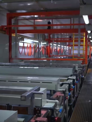 Aluminum Alloy Model Automated Anodizing Line 50HZ Micro Arc Anodizing Processing Equipment