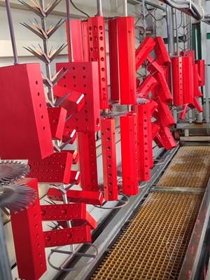 Safe Automatic Anodizing Line With Multiple Protections (Overcurrent, Collision Avoidance)