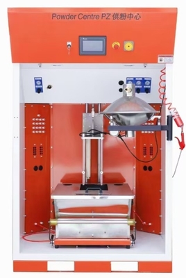 Eco-Friendly Vertical Powder Coating Machine for Aluminum Profiles