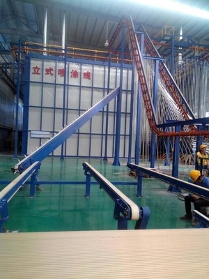 Economical Vertical Powder Coating System for Aluminum Profiles