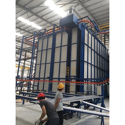 Low-Maintenance Vertical Powder Coating Machine for Aluminum Profiles