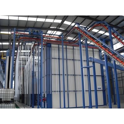 Cost-Effective Aluminum Profile Vertical Powder Coating Line for Southeast Asia Factories