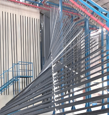 Compact Design Vertical Powder Coating Equipment for Aluminum Profiles - Fit European Workshop Space