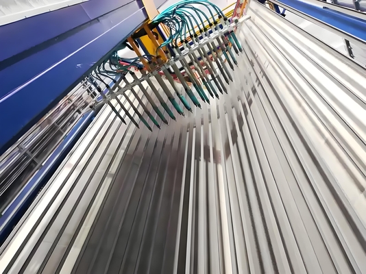 Precision Control Aluminum Profile Vertical Powder Coating Line with Waste Powder Recycling