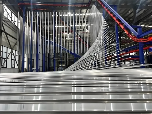 Corrosion-Resistant Aluminum Profile Vertical Powder Coating Line with Quality Finish