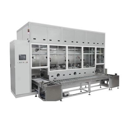 Fully Automated 4-Tank Vacuum Hydrocarbon Cleaner with Ultrasonic & Distillation Regeneration