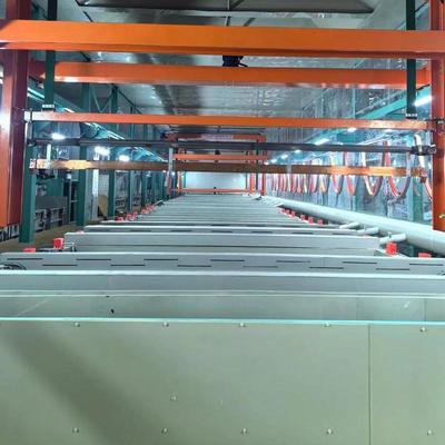 High-Speed Automated Anodizing Production Line With 40m/min Crane Speed For Aluminum Part Efficiency