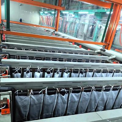 Semi-Automatic Anodizing Line With 2 Gantry Cranes For Aluminum Part Flexibility