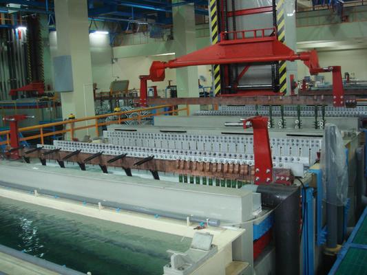 Customizable Automatic Anodizing Line with 4 Coloring Tanks for Aluminum Part Aesthetics