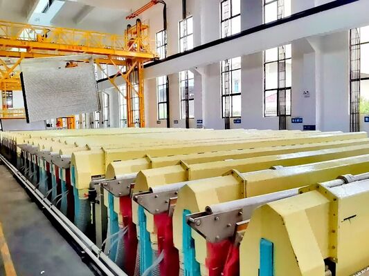 Harga bagus Lini Produksi Anodisasi Aluminium Otomatis 1500T/Bulan on line