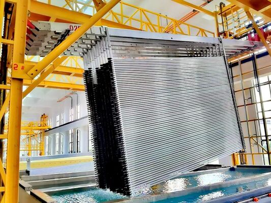 Automatic Horizontal Anodizing Line for Aluminum Profiles Energy Saving