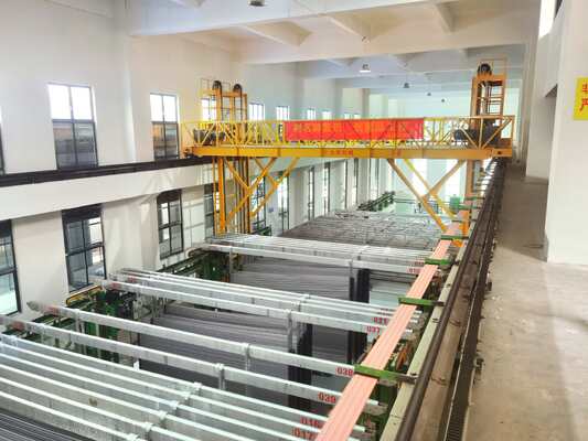 Bon prix Installation de finition par extrusion de la ligne d'anodisation à profil d'aluminium contrôlée par PLC en ligne